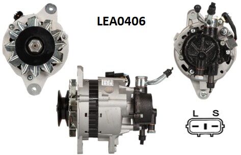 LEA0406  ALTERNATOR 14V/65A/V.P. HYUNDAI H100  2.5D,2.5TD 3730042114 3730042116 3730042203 3730042204 3730042206 3730042303 3730042804 3730042Q10 LRA01499 111929 8EL737556001 AD165202 AD165320 AD165321 DRA3848 JA1366IR MEDOR11MAN12910 ALT910 ALT500