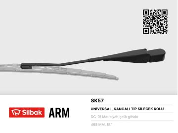 SK57 SİLBAK SİLECEK ISUZU NPR 9MM KANCALI