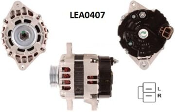 LEA0407  ALTERNATOR 14V/70A HYUNDAI ATOS 1.0, ATOS PRIME 1.0GETZ 1.1 3730002550 LRA02910 600017 63532612 8EL738238001 944390904230 DRA0014 JA1798IR MAN2612 MRA90423 TA000A55601