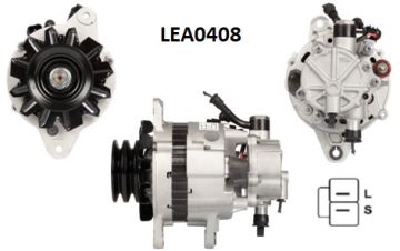 LEA0408  ALTERNATOR 14V/65A/V.P. HYUNDAI H100  2.5D,2.5TD-H1 2.5TD-GALLOPER II 2.5D