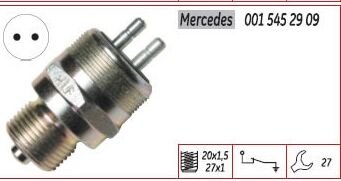 140056 GERİ VİTES MÜŞÜRÜ 403 YILDIZ ŞANZUMAN MERCEDES 001 545 29 09