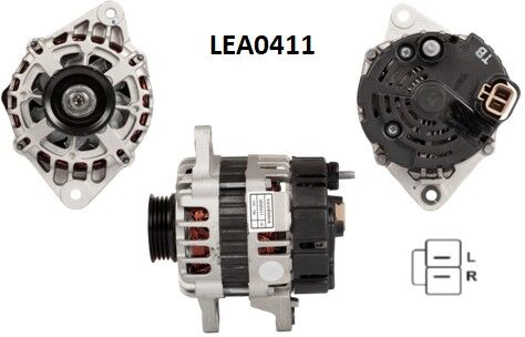 LEA0411  ALTERNATOR 14V/70A KIA PICANTO 1.0,1 .1 3730002551 LRA02951 113791 600028 63532628 8EL738238001 A0002655517 DRA0014 JA1798IR MAN2628