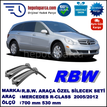 MERCEDES R-CLASS [W251,V251] MUZ SİLECEK TAKIMI RBW ARACA ÖZEL (2005-2012)
