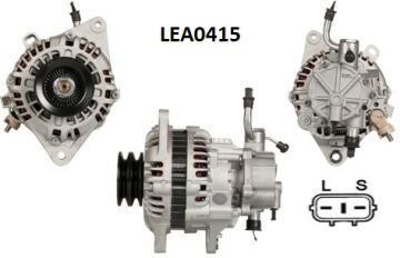LEA0415  ALTERNATOR 14V/75A/V.P. HYUNDAI GALL OPER II 2.5D -KIA PREGIO