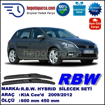 KIA CEE'D HYBRID SİLECEK TAKIMI RBW ARACA ÖZEL (2009-2012)