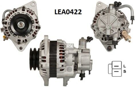 LEA0422  ALTERNATOR A135/14V/110A/V.P. MITSUB ISHI PAJERO II2.5TD
