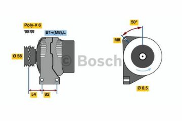 AlternatörVOLVO V70 II; S60 I; S80 I; XC70 I VOL 9442841; VOL 8602277
