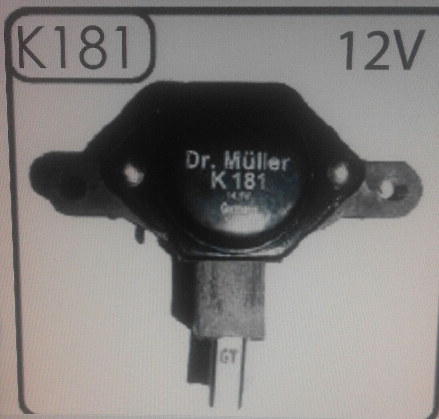 K 181 KONJEKTÖR 12V