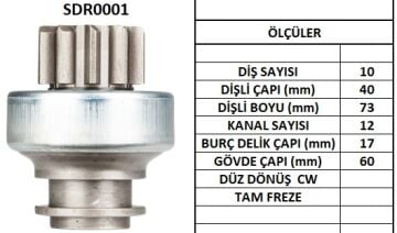 SDR0001  MARS DISLISI-10DIS  MF.INCE FRZ.DODG E-FORD-JCB-LAND ROVER-LEYLAND-NEW HOLLAND-PERKINS