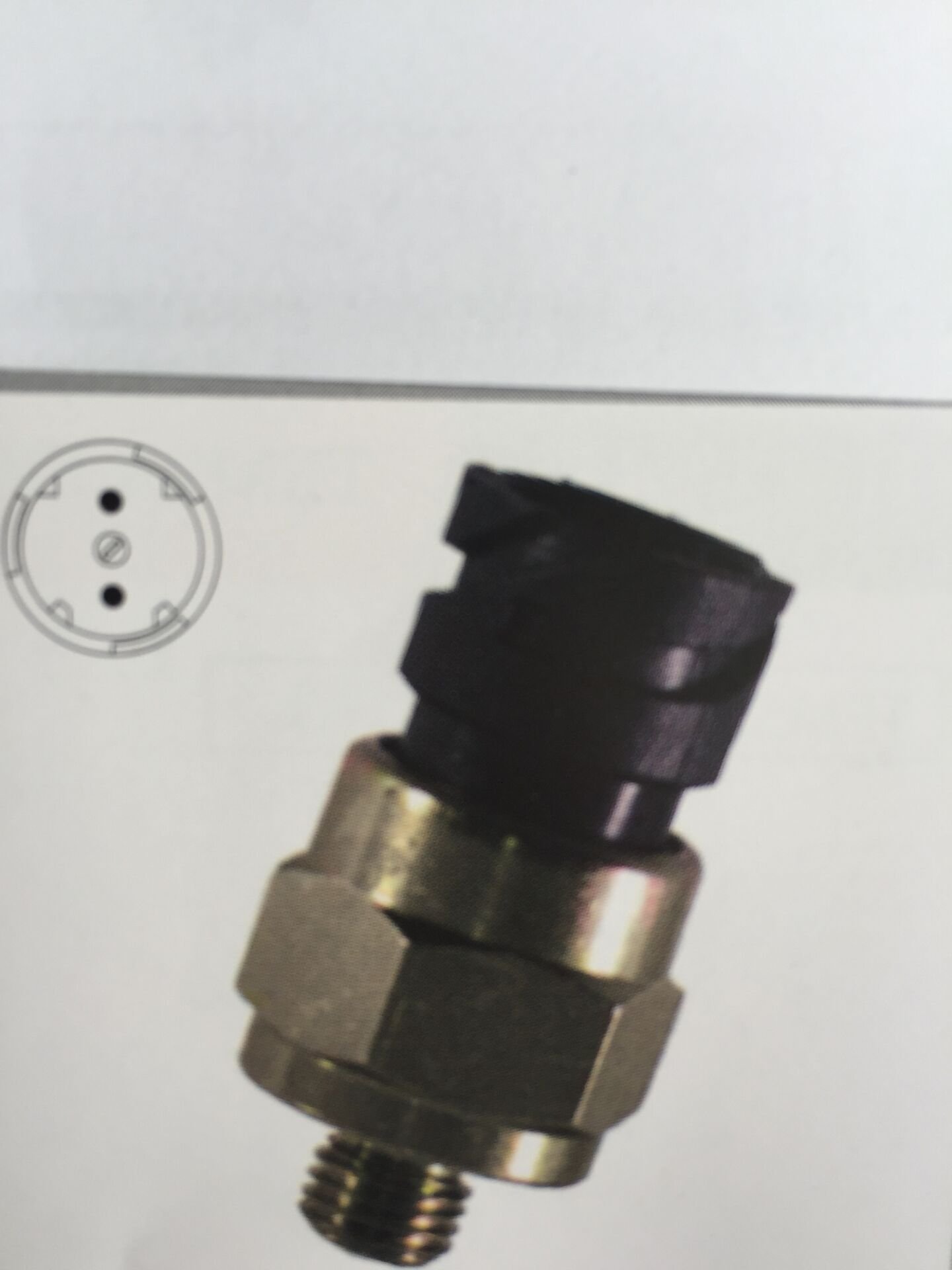 452410 HAVA İKAZ MÜŞÜRÜ MERCEDES AXOR  5.5 BAR EL FREN İMDAT MÜŞÜRÜ