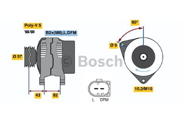 AlternatörVW (VOLKSWAGEN); AUDI Passat; Passat Variant; A4; A4 Avant; A6; A4 quattro; A4 Avant quattro; A6 Avant; Passat Syncro; Passat Variant Syncro; Passat Variant 4Motion; A6 quattro; A6 Avant quattro; Passat 4Motion VWW 06B903016F000