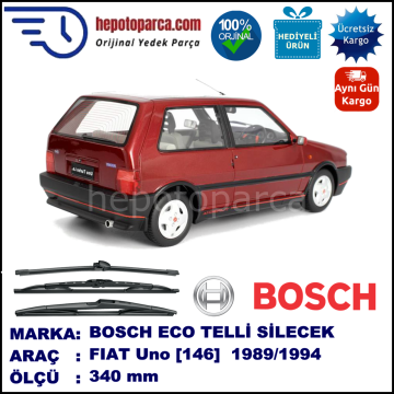 FIAT Uno [146..] 340 mm 09.1989-03.1994 BOSCH Arka Silecek