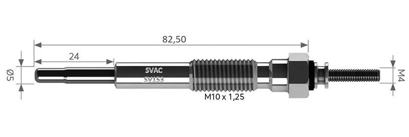 SV153 KIZDIRMA BUJİSİ TOYOTA 1985067020 0100226568