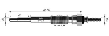 SV153 KIZDIRMA BUJİSİ TOYOTA 1985067020 0100226568