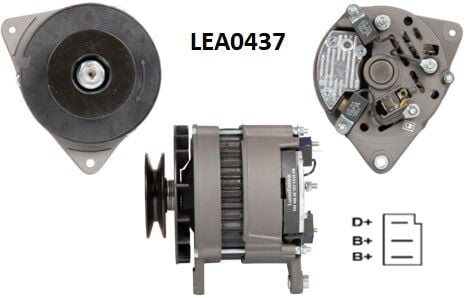 LEA0437  ALTERNATOR A127/14V/80A YANMAR -PERK INS SABRE-LEYLAND THRONYCROFT -JGM -FORD FENWICK -... LRA1178 2871A602 35361 47020055 47020057 LRA01178 66021535 11201832 8EL737275001 9AR2734P 9AR2744P 9AR2746P 9AR2854P 9AR2958P AAK3370 CA1201IR IA0745 IA083
