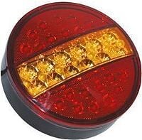 YP-108 4 FONKSİYONLU LEDLİ LAMBA SARI 24V HAMBURGER