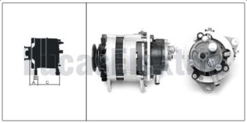 61920169 ALTERNATÖR A127 12V 70A MC LEVEND 80  MİDİBÜS V.P.