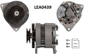 LEA0439  ALTERNATOR A127/28V/55A PERKINS SABR E