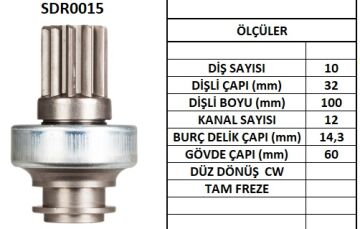 SDR0015  MARS DISLISI-10DIS  BMC FATIH-DAF 10 00 TURBO-ROAD RUNNER 5.9 1814 54290474 TNB173 591 133683 10105910 42564