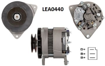 LEA0440  ALTERNATOR A127/28V/55A PERKINS SABR E