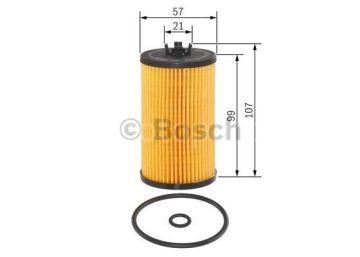 OPEL Astra 1.6 CDTI 12.2013 - 01.2018 BOSCH YAĞ FİLTRESİ filitre