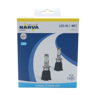 NARVA-502 18005 H7 LED ZENON FAR AMPÜLÜ 6200K %150 FAZLA IŞIK