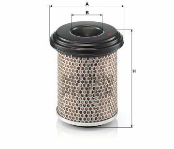 C 17 217/1  HAVA FİLTRESİ MERCEDES-BENZ  T2/L Platform şasi L406 DG 407 D Kombi Van L 406 DG 407 D 0020949604 A0020949604