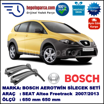 SEAT Altea Freetrack [5P5/5P8] 06.2007-... 650/650 mm Bosch Aerotwin Araca Özel Silecek