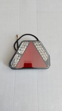 ÜÇGENLİ RÖMORK LAMBASI FULL LED SOL E ONAYLI KARAVAN STOP