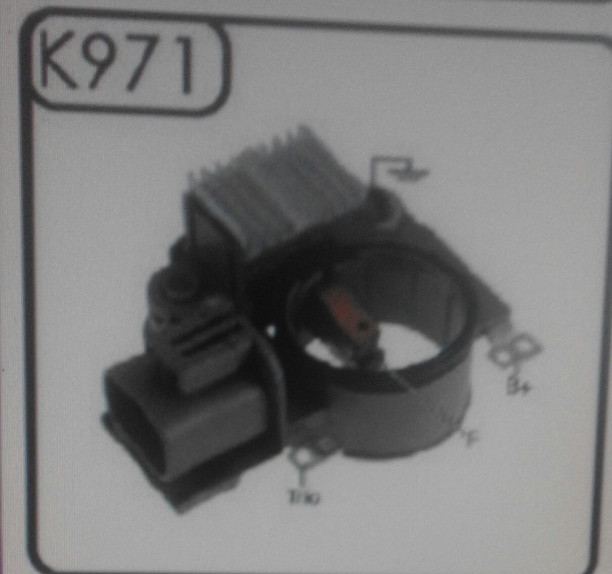 K 971 KONJEKTÖR 24V MITSUBISHI CANTER YM