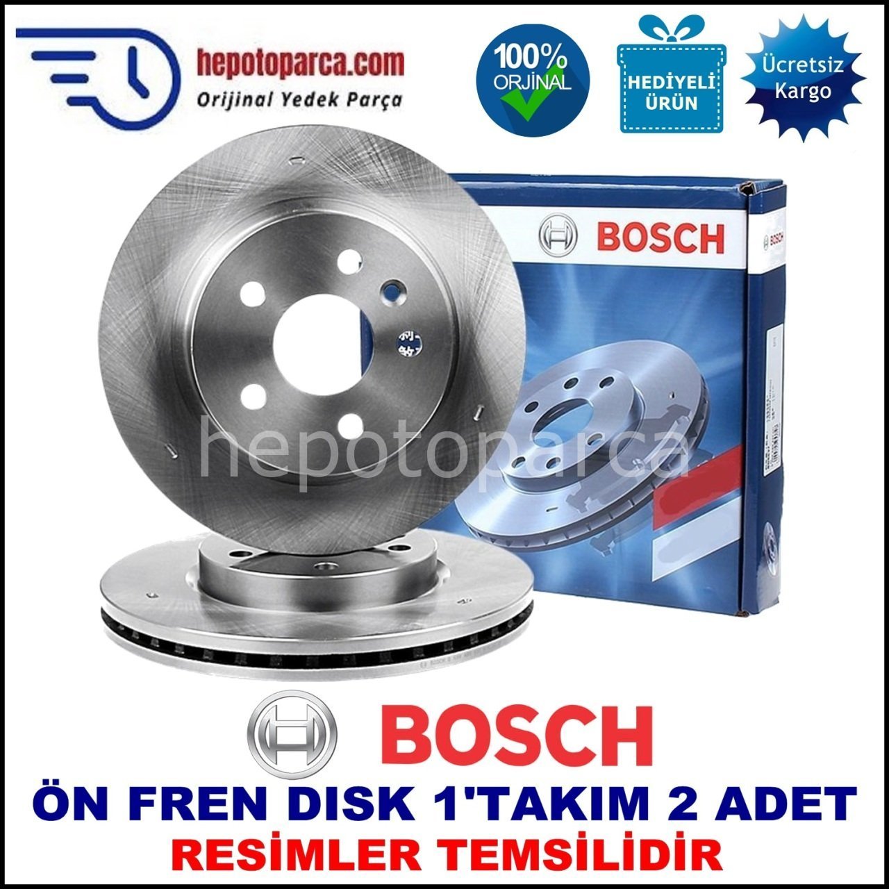 SKODA Octavia 1.2 TSI 11.2012 -  ÖN FREN DİSKİ BOSCH