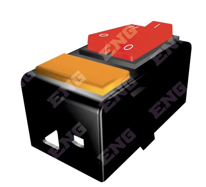 İKİ TUŞLU AD.MUH.RENK.ANAHTARI KIRMIZI