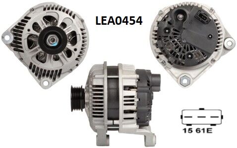LEA0454  ALTERNATOR 14V/150A BMW 5,7,X5 -LAND  ROVER RANGEROVER III 3.0TD,DISCOVERY II 4.0 V8 YLE000051 YLE500180 LRA02076 2542686 2542826 437421 439463 A14VI53 SG15S030