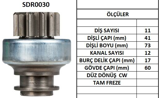 SDR0030  MARS DISLISI-11DIS  TZDK STEYR TRAKT OR 8033-804 54292964 TNT200 10110870 42558