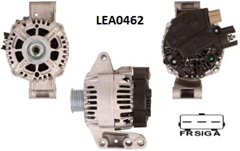 LEA0462  ALTERNATOR 14V/90A FORD FIESTA V 1.3 , KA 1.3I,1.6ISTREET KA 1.6 1145715 1229424 2S6T10300FA 3S5T10300AA 3S5T10300AB LRA02348 2542736 437453 439488 8EL738134001 CA1758IR TG9C013
