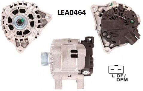LEA0464  ALTERNATOR 14V/80A AUDI 90 2.3E -CIT ROEN C2,C3,XSARA -PEUGEOT 1007 1.4,1.6 ,206,207,307 5702A3 5702C9 57056D 57058C 5705AC 5705AW 5705EN 5705FA 9638544280 LRA02303 437461 439495 8EL737987001 A005TA6392 A5TA6392 A5TA6392C CA1665IR CA1665IR DRA404