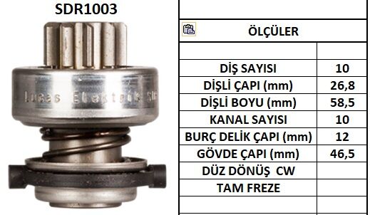 SDR1003  MARS DISLISI-10DIS FORD CAPRI,ESCORT ,FIESTA,GRANADAMONDEO - RENAULT 9 DIZEL 1537 520 131433 1006209510 1006209516 1006209537 1006209545 1006209566 1006209587 1006209905 10105200 53651
