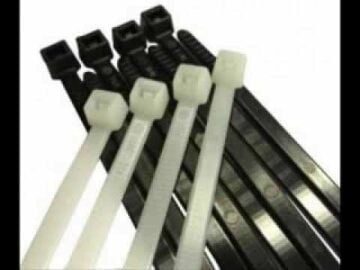 ALMİRA KABLO BAĞI 380*8 MM SİYAH PLATİK KELEPÇE CIRT