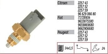 140069 GERİ VİTES MÜŞÜRÜ CITROEN-PEUGEOT 2257 43