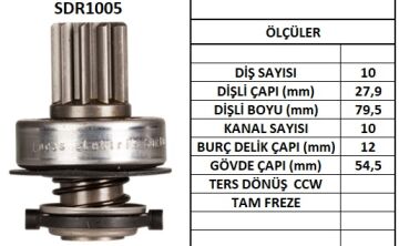 SDR1005  MARS DISLISI-10DIS  VW PASSAT 1.6 SA NZUMANFORD GALAXY - SEAT TOLEDO 1824 639 134371 1006209552 1006209912 10106390 52730