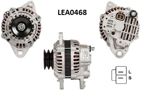 LEA0468  ALTERNATOR  90A MITSUBISHI PAJREO,IV ECO DAIYLI IIFUSO CANTER LRA01746 8EL737597001 A3T09198 A3TA3098 A3TA3098A DRA3875 JA1376IR MD200695 ME201745 ME201837 ME202755 CAL35130