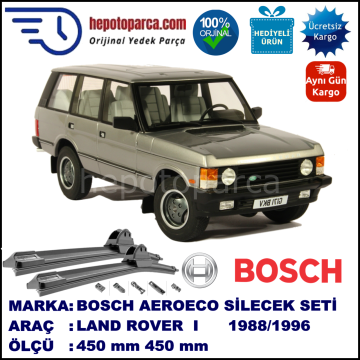 LAND ROVER  Range Rover I  11.1988-04.96, 450 / 450 mm. BOSCH AEROECO Aparatlı Muz Silecek