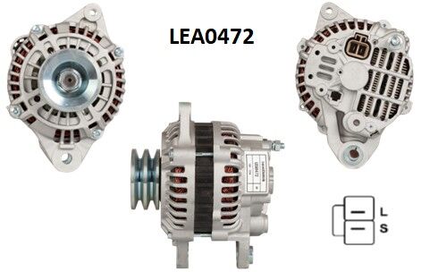 LEA0472  ALTERNATOR 14V/120A MITSUBISHI PAJER O CLASSIC3.2 DI/D 4WD ,PAJERO III 3.2 DI/D LRA02306 986045611 113321 DRB5611 8EL738017001 JA1617IR 944390903510 MRA90351 A3TA4298 A3TB1999 A3TB1999KD ME203546 20130191