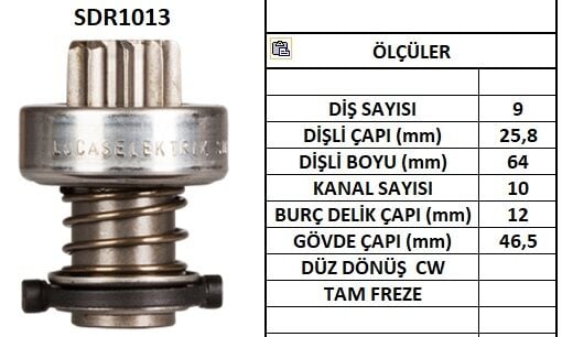 SDR1013  MARS DISLISI-9DIS  AUDI-OPEL ASTRA,V ECTRA,KADETT -VW PASSAT D/DT,SANTANA 3172 420 131102 1006209500 10104200