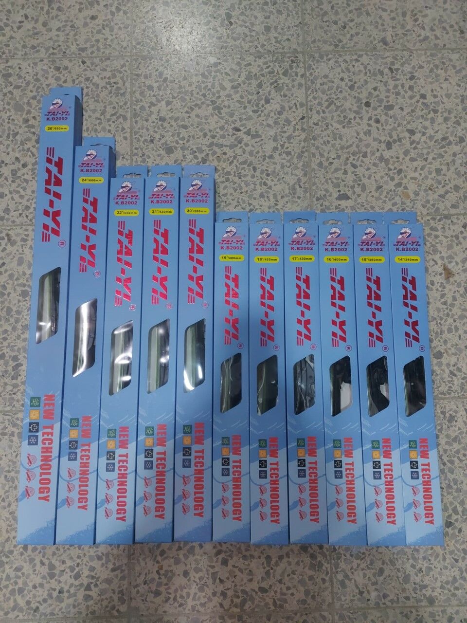 380MM MUZ SİLECEK ÜNİVERSAL 10 APARATLI KB 15''