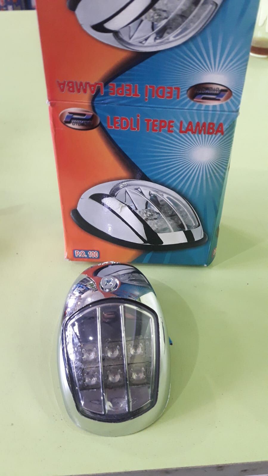 PO-100 NEW MARKER LEDLİ TEPE LAMBASI(ADET)