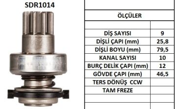 SDR1014  MARS DISLISI-9DIS  VW TRANSPORTER MI N.DIZEL 1616 613 132169 1006209532 10106130 52736