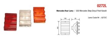 303 KANALLI STOP LAMBASI KIRMIZI MERCEDES OTOBÜS