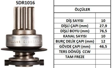 SDR1016  MARS DISLISI-10DIS  SEAT TOLEDO -VW  GOLF 1.8,PASSAT 1.6,2.0-16V 1835 729 135086 1006209579 1006209917 9001081010 10107290 52761