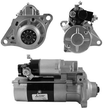 M8T60973 MARŞ MOTORU 24V 5,0 KW 11 DİŞ ISUZU 6HK1 İŞ MAKİNESİ